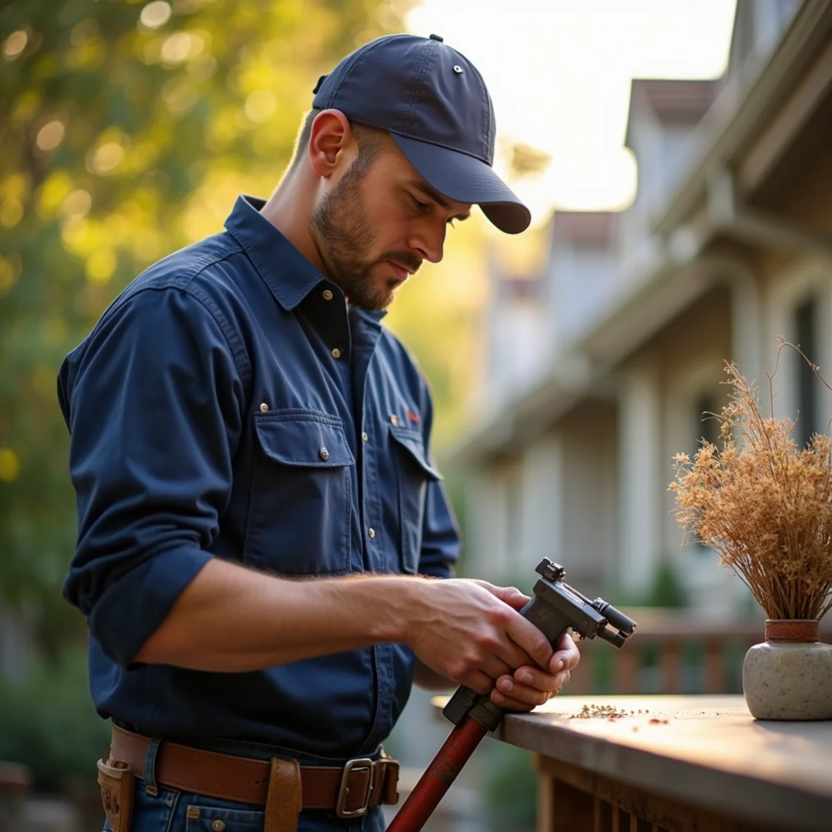 Older residential neighborhood shaded by mature oaks in Fair Oaks, California
