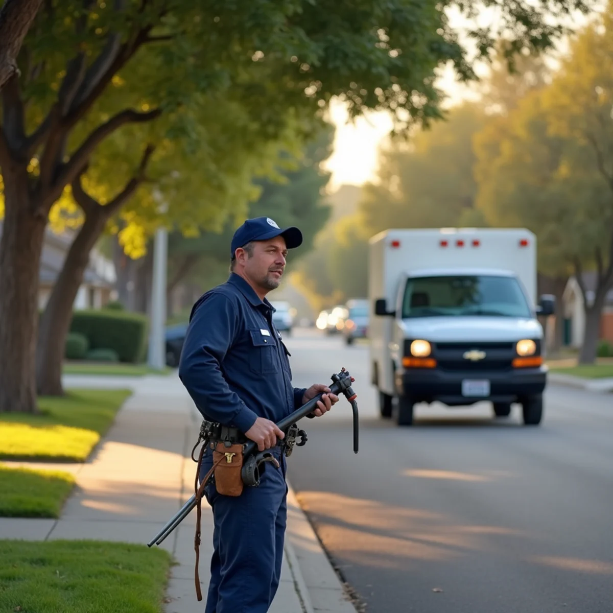 A residential neighborhood in Orangevale, CA