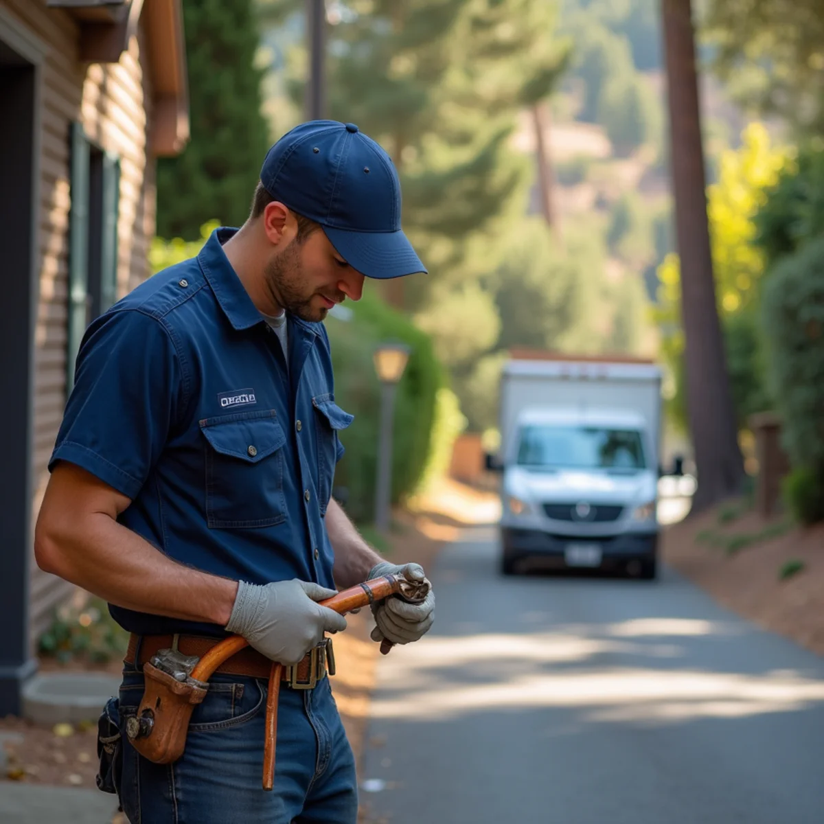 A residential neighborhood in Placerville, CA