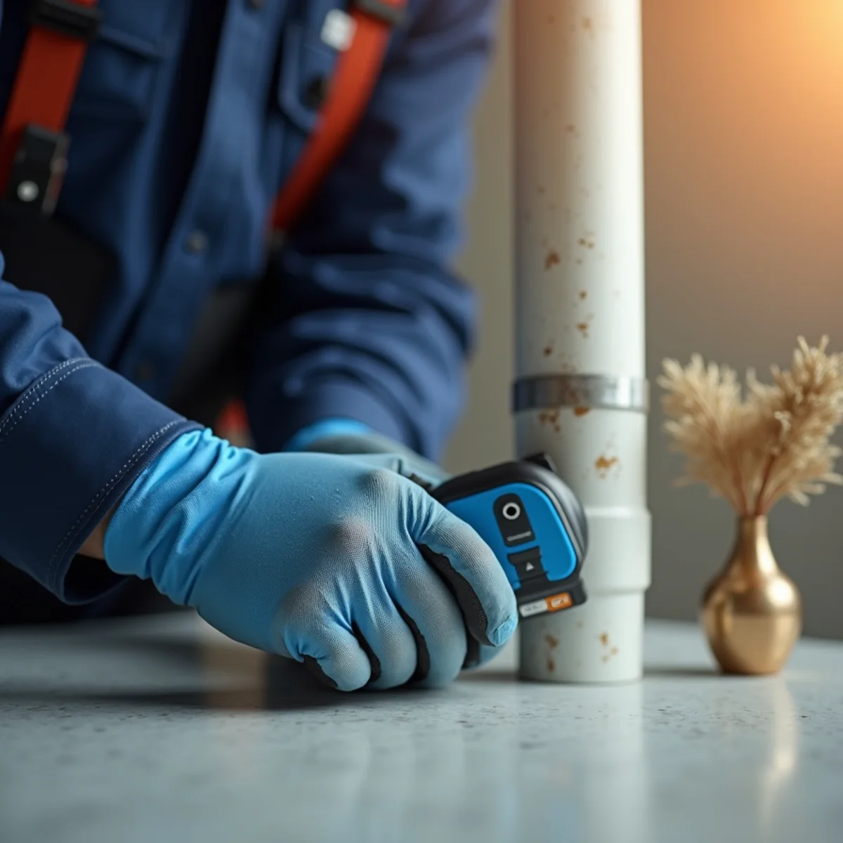Wedlisse Plumbers handling leak detection for a home in El Dorado Hills, CA