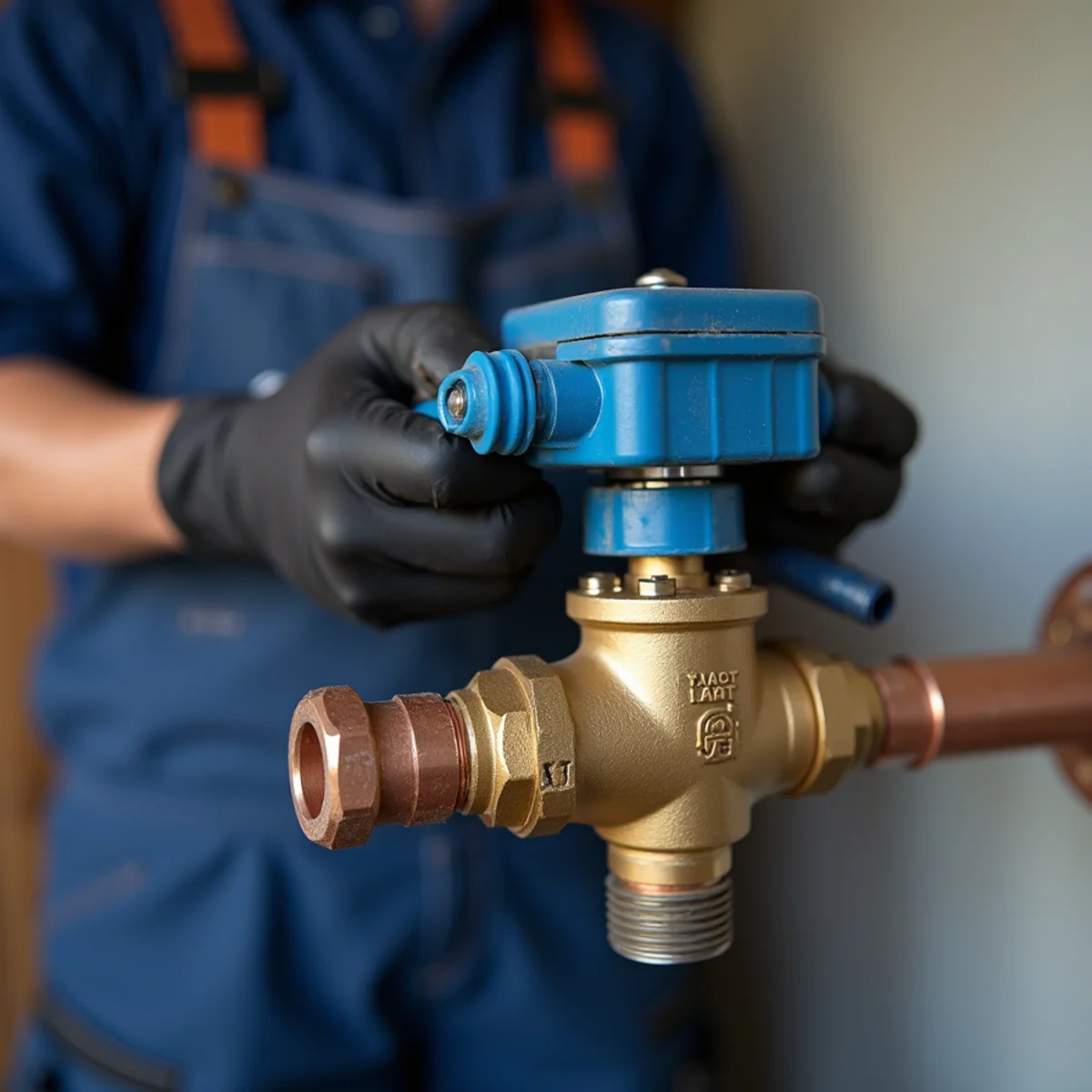 Wedlisse Plumbers handling smart water shutoff for a home in El Dorado Hills, CA
