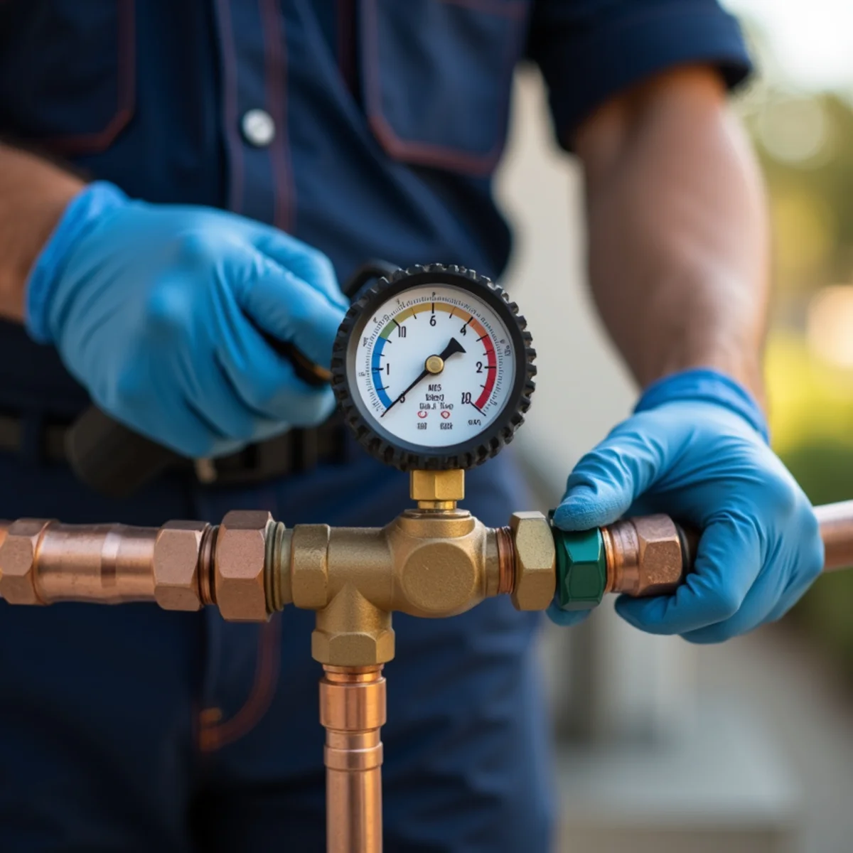 Wedlisse Plumbers handling water pressure repair for a home in El Dorado Hills, CA