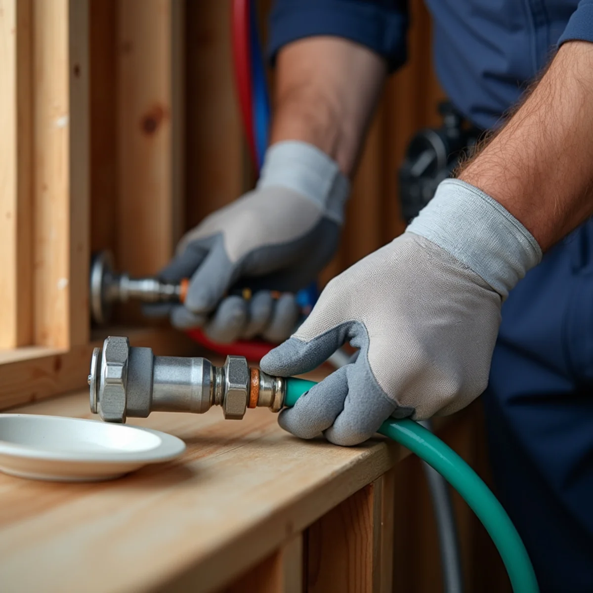 Wedlisse Plumbers handling whole-house repiping for a home in El Dorado Hills, CA